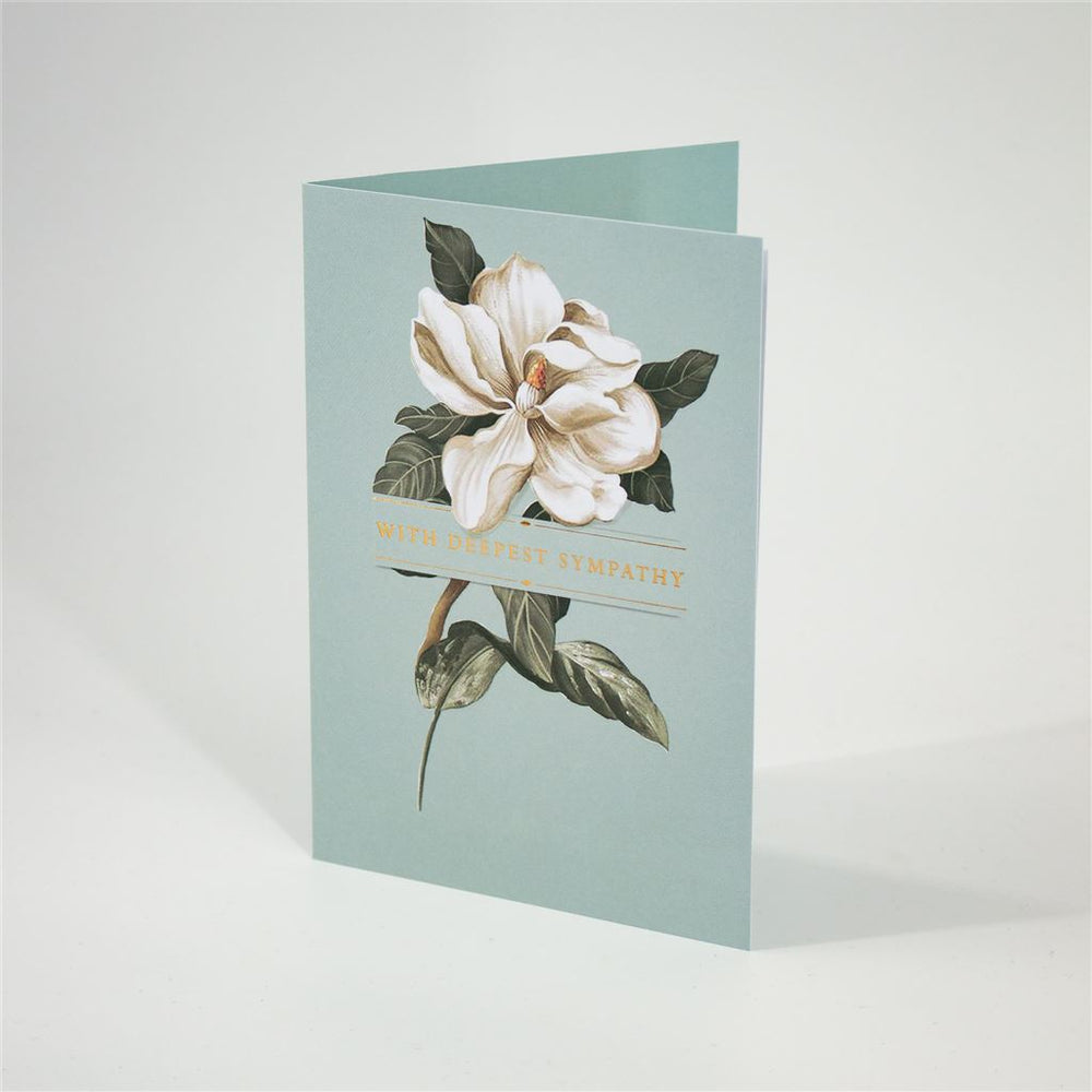 Magnolia Sympathy Card