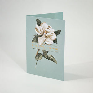 Magnolia Sympathy Card