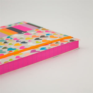 Paper Salad Besotted Hearts A5 Notebook