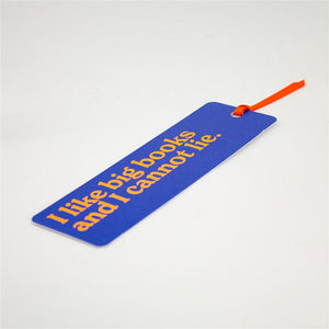 I Like Big Books Bookmark