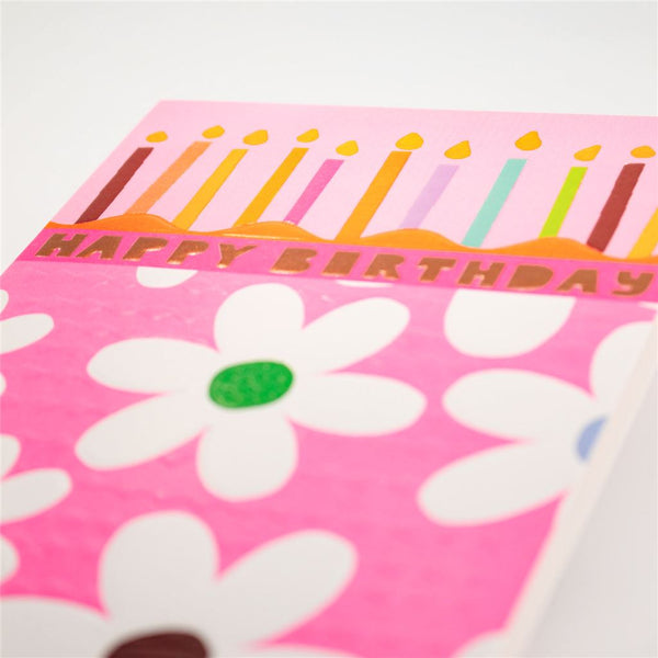 Happy Birthday Floral Card