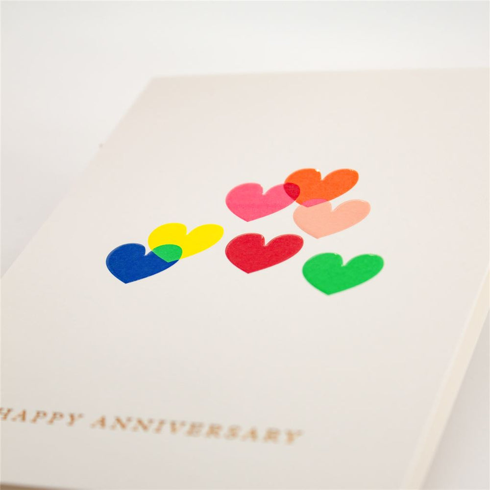 Happy Anniversary Heart Card