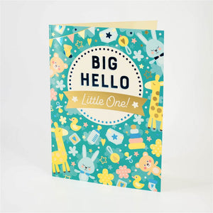 Jumbo Baby Welcome Card