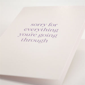 Sympathy Card