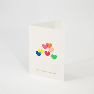 Happy Anniversary Heart Card