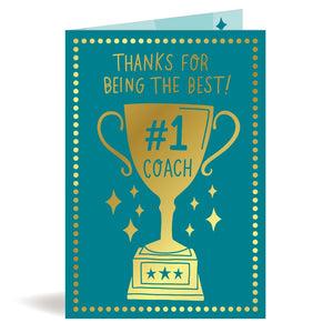 Thank You Coach Card
