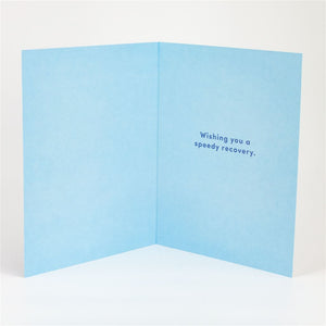 Cheerful Jumbo Get Well Card