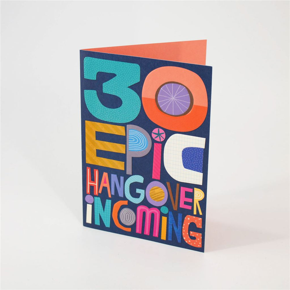 Epic 30th Birthday Card