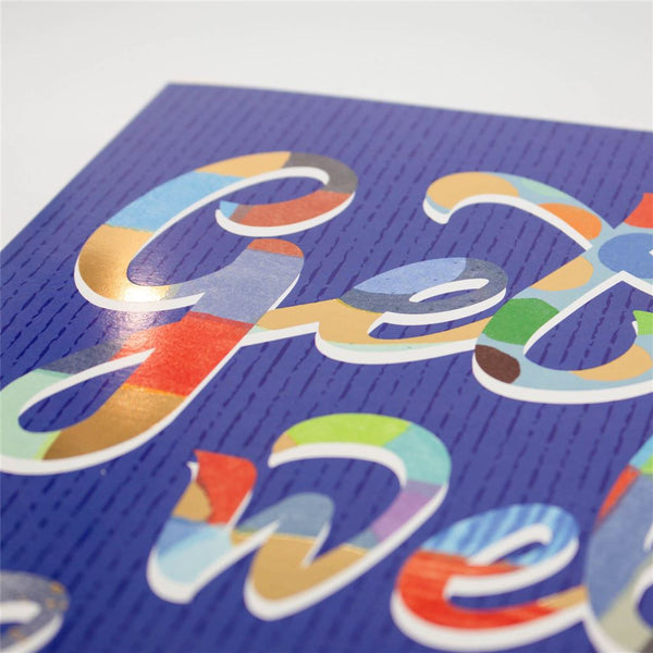 Cheerful Jumbo Get Well Card