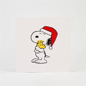 Peanuts Snoopy & Woodstock Christmas Card