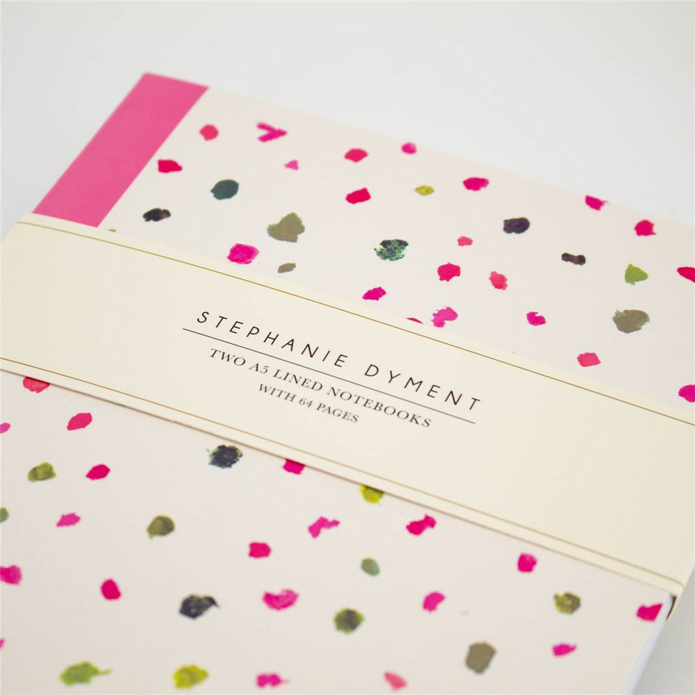 Stephanie Dyment 2pk A5 Notebook