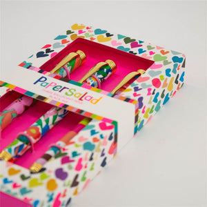 Paper Salad Besotted Hearts Pen Set