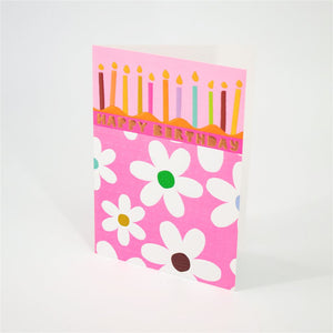 Happy Birthday Floral Card