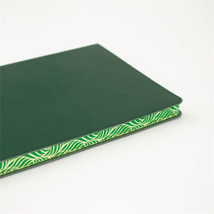 Racing Green Lined Notebook