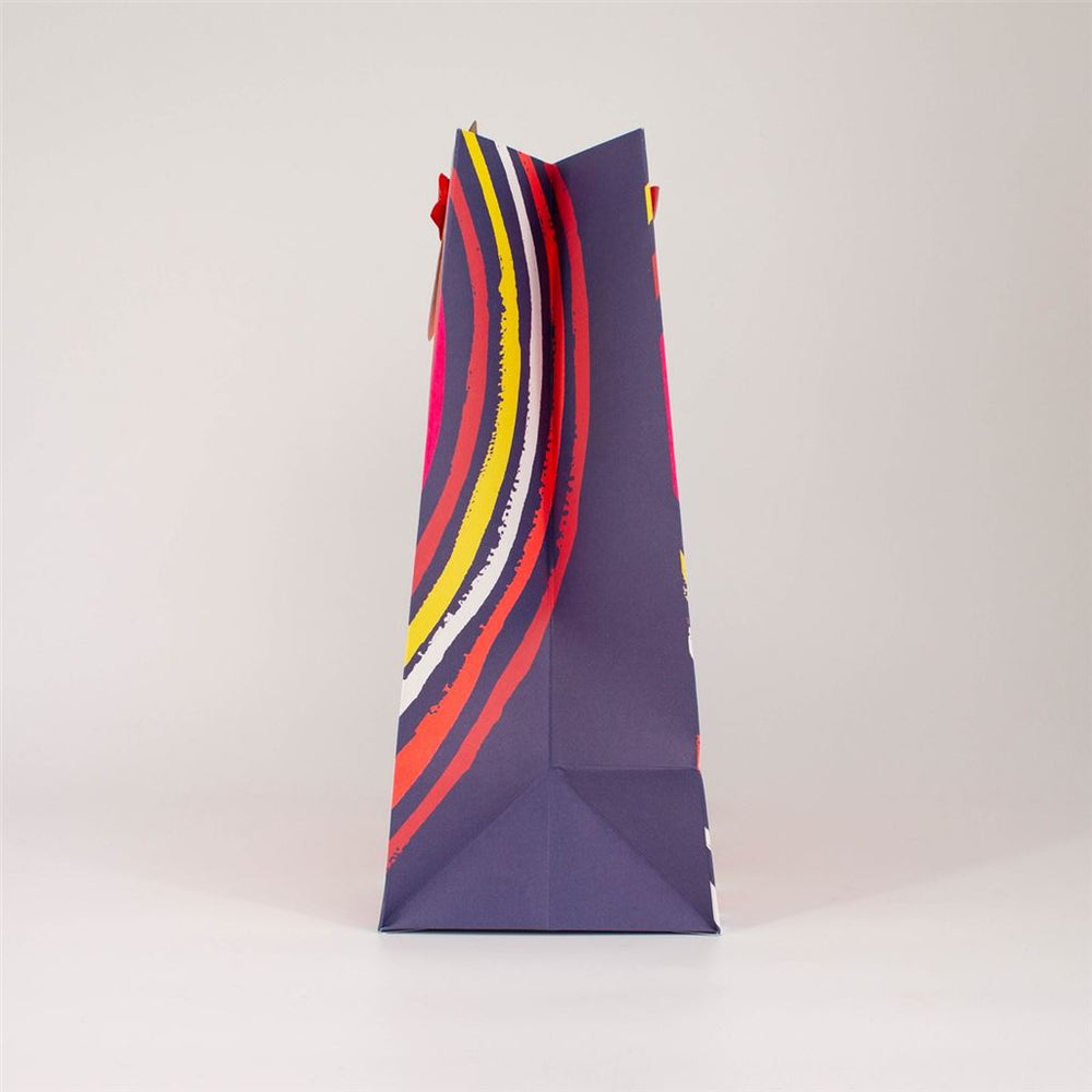 Rainbow Heart Medium Gift Bag