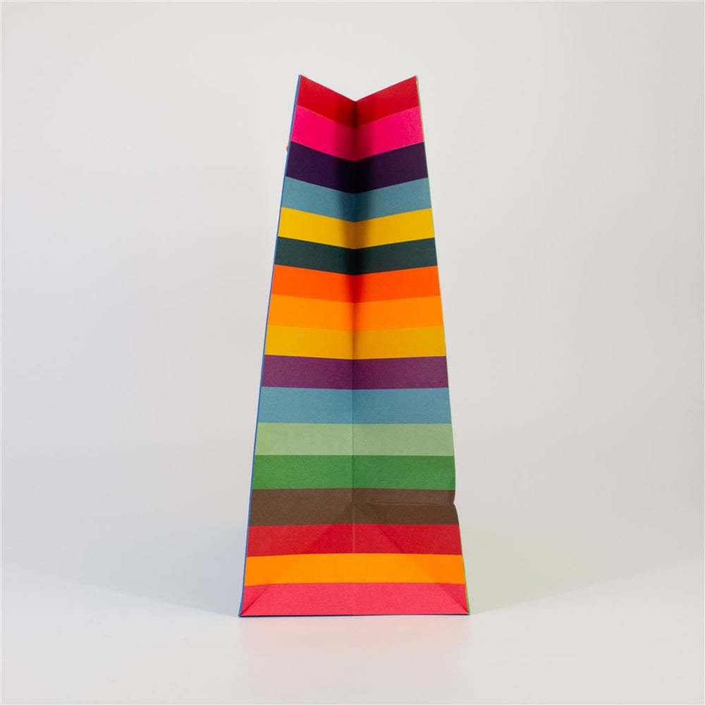 Large Embossed Blue Gift Bag