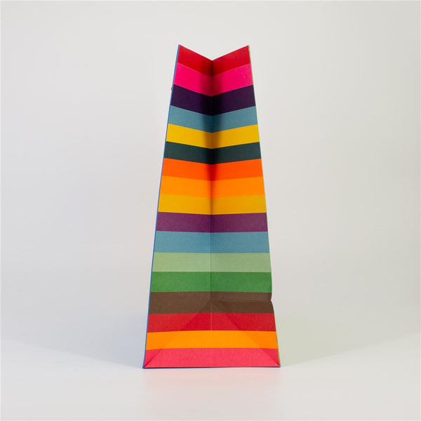 Large Embossed Blue Gift Bag