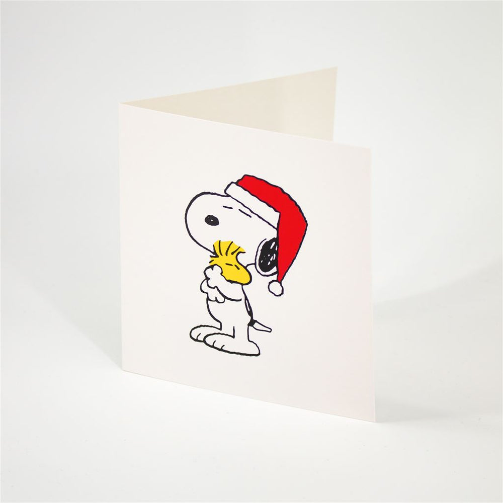 Peanuts Snoopy & Woodstock Christmas Card
