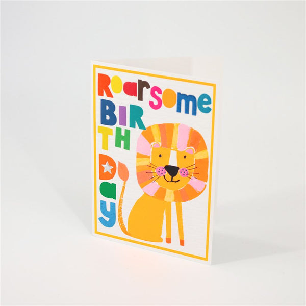 Roarsome Birthday Card