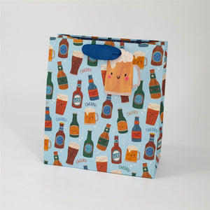Beers & Cheers Medium Gift Bag