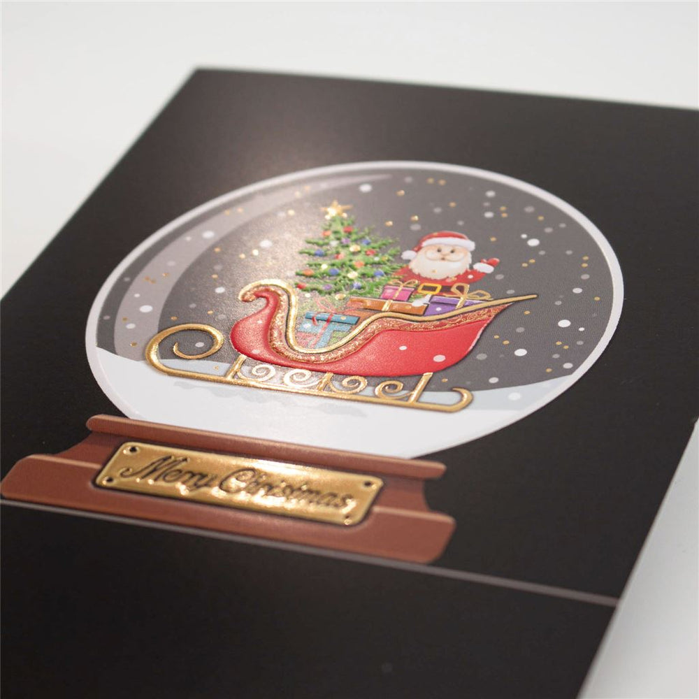 Christmas Snow Globe Card