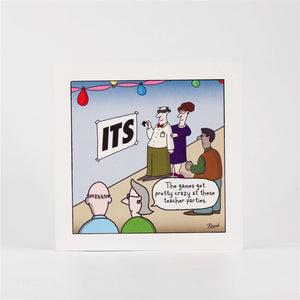 Funny Teacher Card