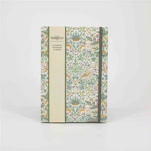 William Morris Linen Dotted Notebook