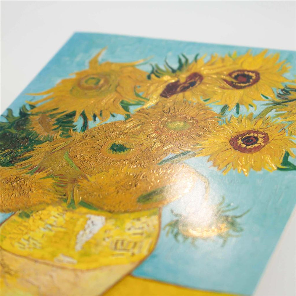 Vincent Van Gogh Sunflowers Blank Card