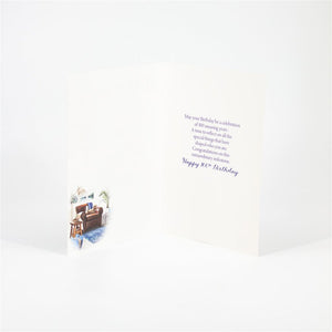 Deluxe 100th Birthday Card