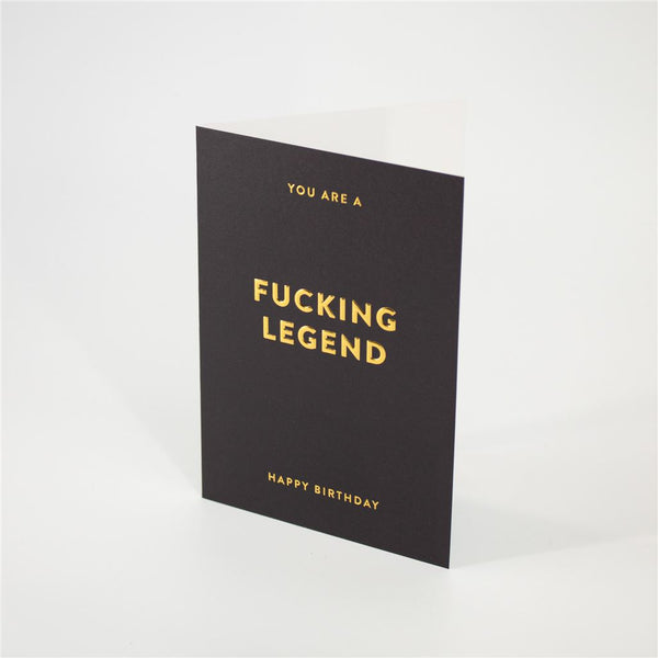 Legend Birthday Card