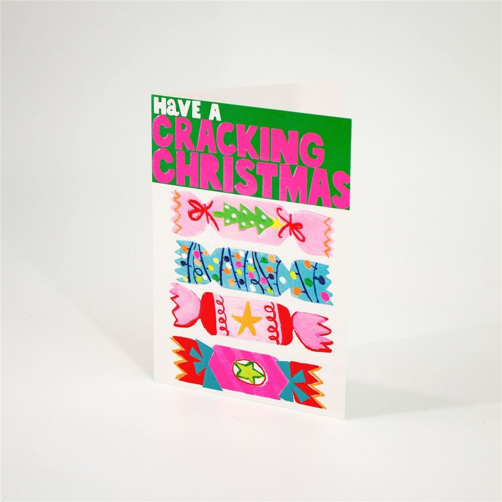 Modern Christmas Cracker Card
