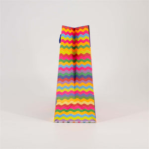 Colourful Check Gift Bag