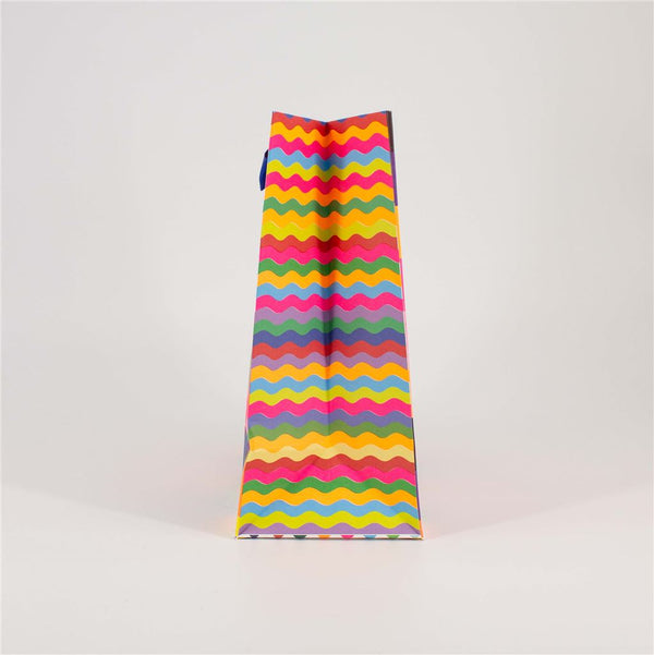 Colourful Check Gift Bag