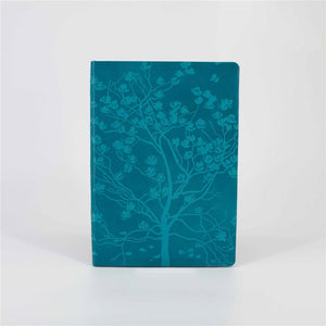 Artisan Magnolia Tree Lined Notebook