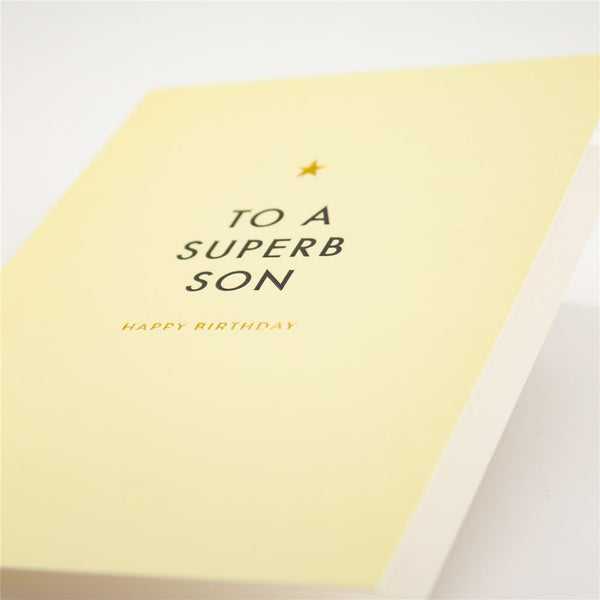 Birthday Card for Son