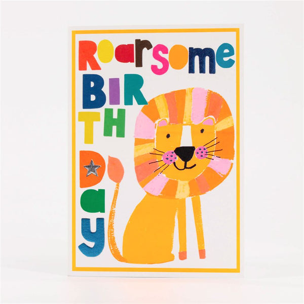 Roarsome Birthday Card