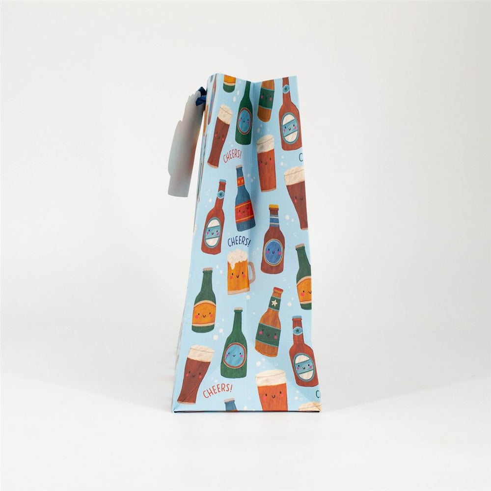 Beers & Cheers Medium Gift Bag