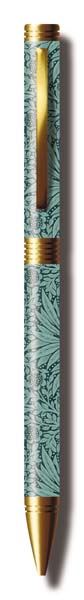 William Morris 3 Pack Green Ballpoint Pen Set
