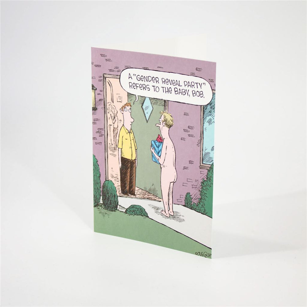 Funny Gender Reveal Card