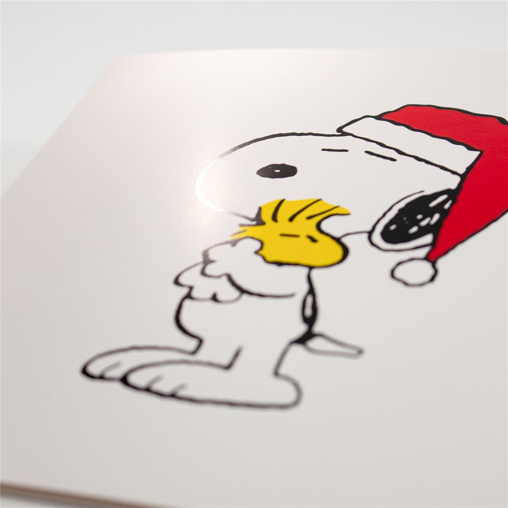 Peanuts Snoopy & Woodstock Christmas Card