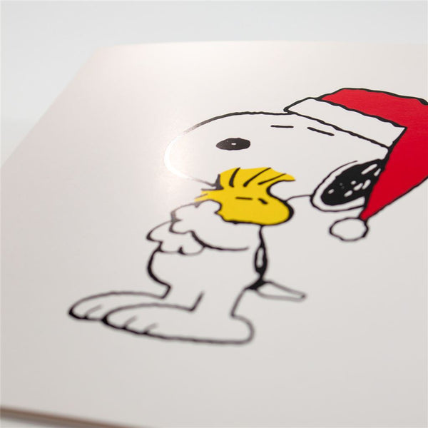 Peanuts Snoopy & Woodstock Christmas Card