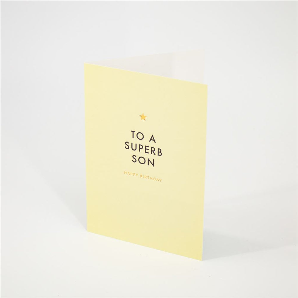 Birthday Card for Son