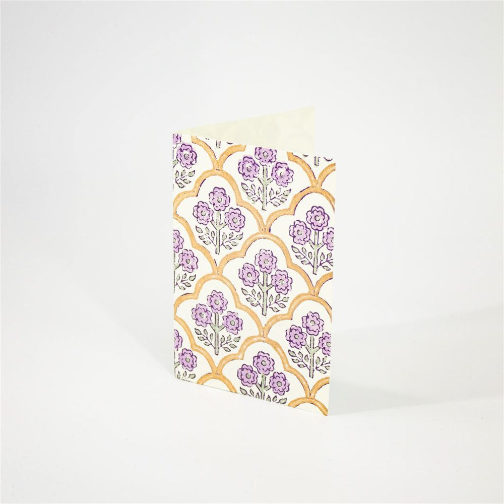 Luxury Lavender Trellis Card