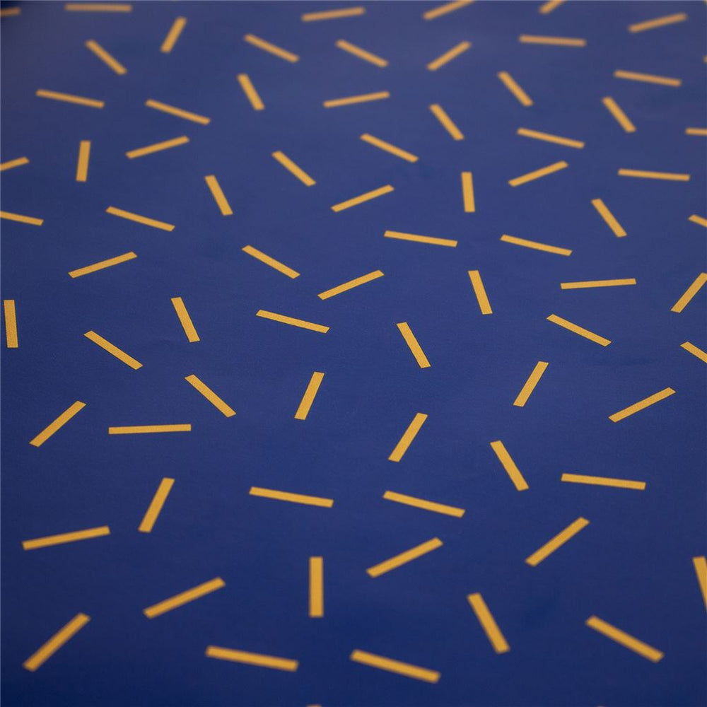 Ikigai Indigo Confetti Wrapping Paper