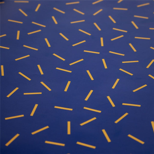 Ikigai Indigo Confetti Wrapping Paper