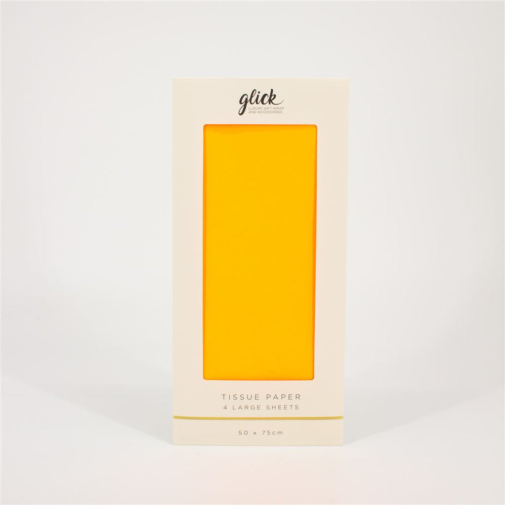 Neon Orange Tissue Paper