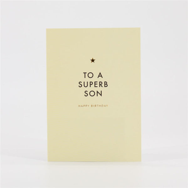 Birthday Card for Son