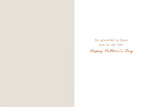 Like a Father to Me Father's Day Card