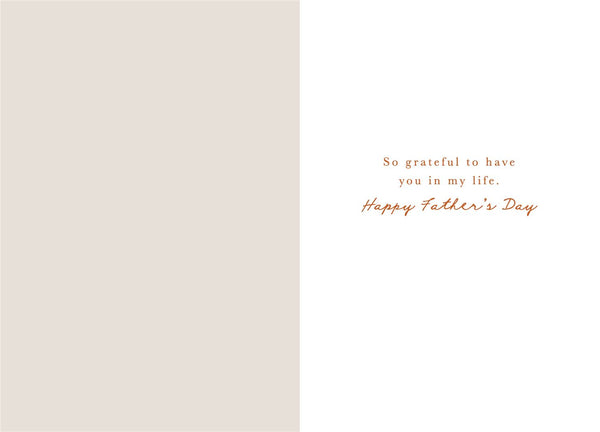 Like a Father to Me Father's Day Card