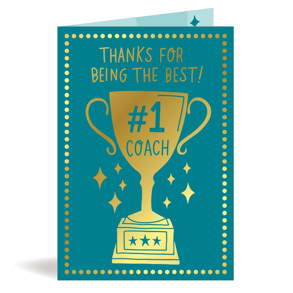 Thank You Coach Card
